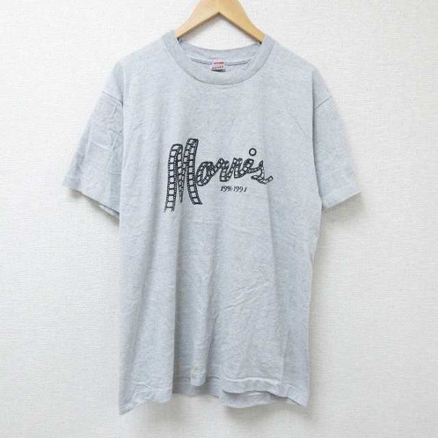 フルーツオブザルーム 90s 半袖Tシャツ Morris グレー L | 古着