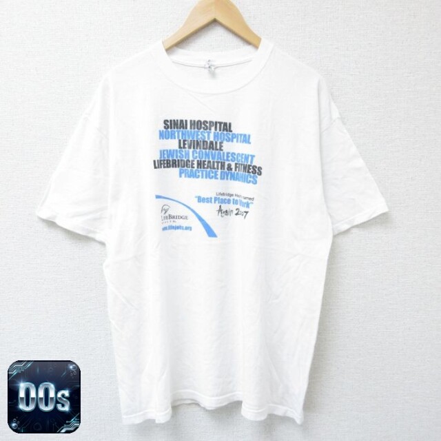 【50%OFF】00s 半袖Tシャツ ホスピタル ホワイト XL | 古着