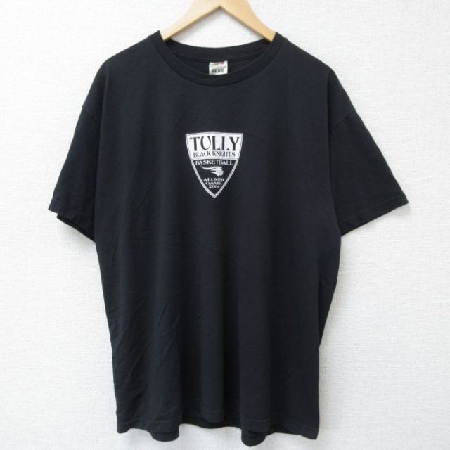 フルーツオブザルーム 00s 半袖Tシャツ バスケットボール ブラック XL | 古着