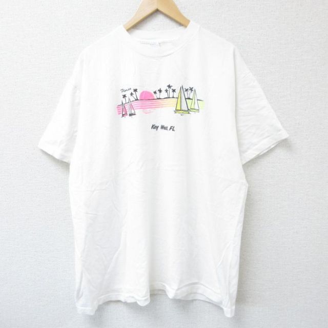 90s 半袖Tシャツ キーウエスト ホワイト XL | 古着