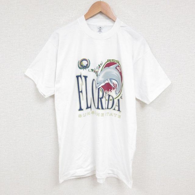 フルーツオブザルーム 00s 半袖Tシャツ フロリダ ホワイト L | 古着