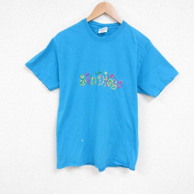 00s 半袖Tシャツ サンディエゴ ライトブルー M | 古着