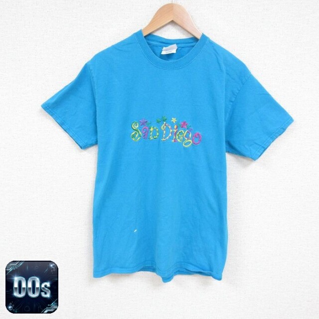 【50%OFF】00s 半袖Tシャツ サンディエゴ ライトブルー M | 古着