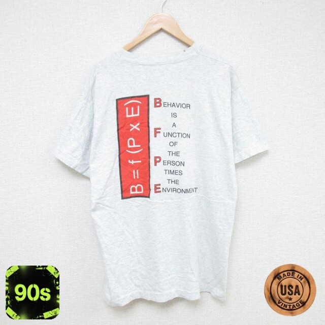 【50%OFF】フルーツオブザルーム 90s 半袖Tシャツ BEPE グレー XL | 古着