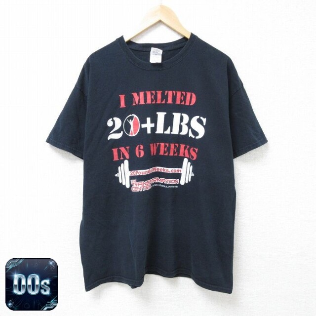 【50%OFF】00s 半袖Tシャツ 20LBS ブラック XL | 古着