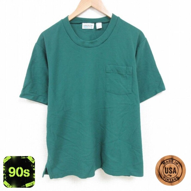 【50%OFF】90s 半袖Tシャツ グリーン XL | 古着