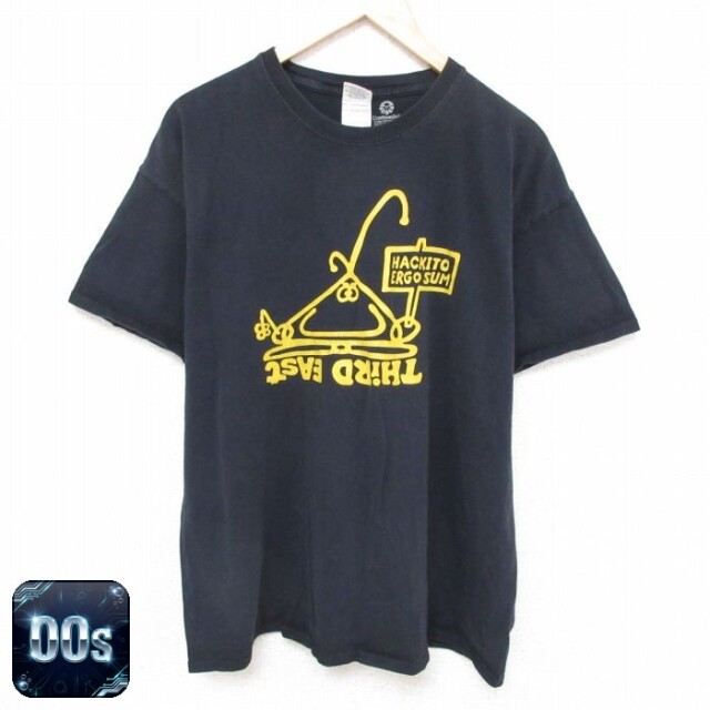 【50%OFF】00s 半袖Tシャツ THiRD ブラック XL | 古着