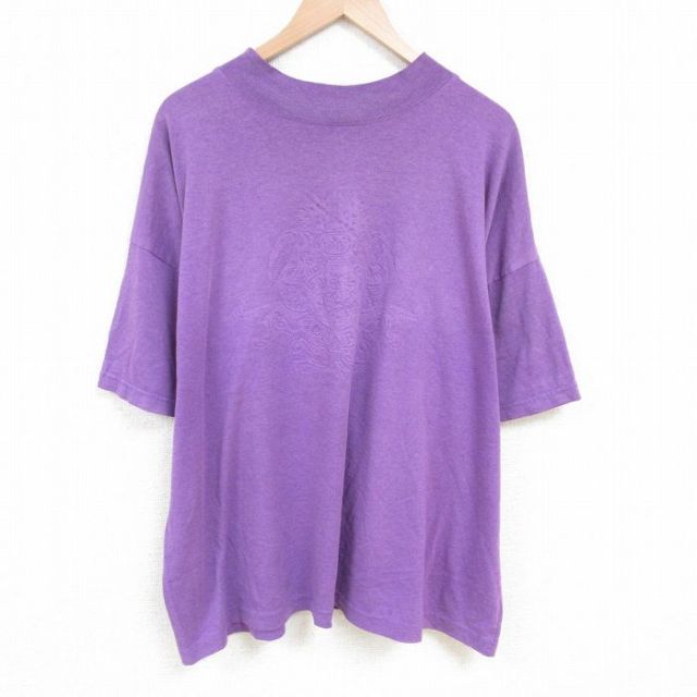 90s 半袖Tシャツ MONARCH パープル XL | 古着