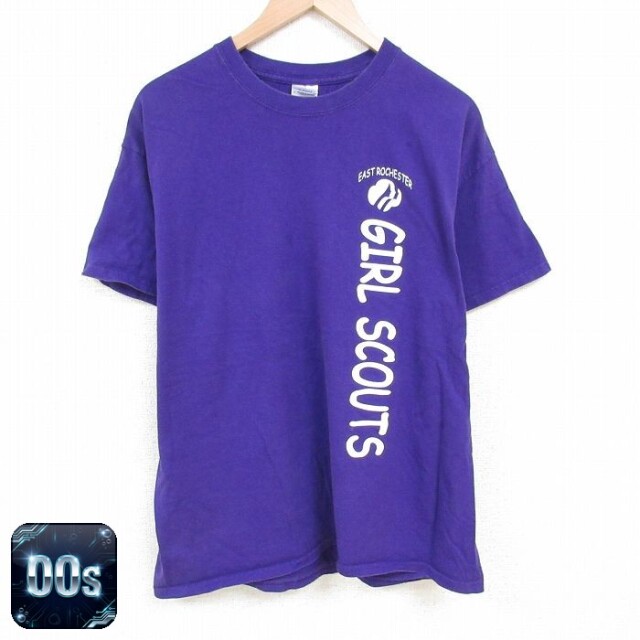 【50%OFF】00s 半袖Tシャツ ガールスカウト パープル XL | 古着