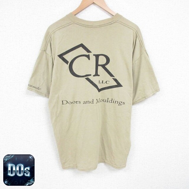 【50%OFF】00s 半袖Tシャツ CR ベージュ XL | 古着