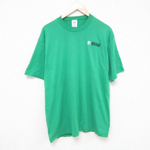 90s 半袖Tシャツ エアエクスプレス グリーン XL | 古着