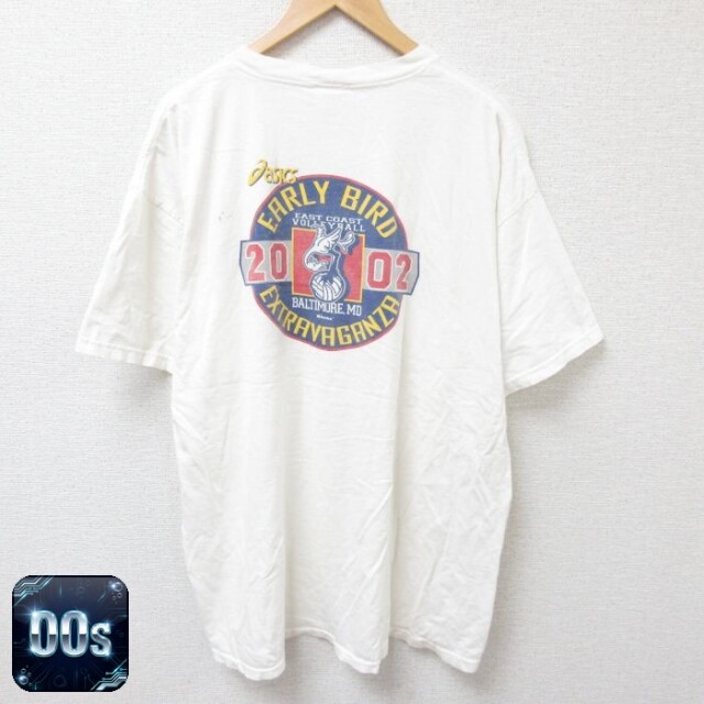 【50%OFF】00s 半袖Tシャツ バレーボール ホワイト XL | 古着