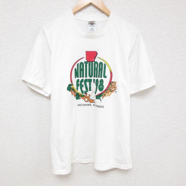 フルーツオブザルーム 90s 半袖Tシャツ 企業広告 ホワイト XL | 古着