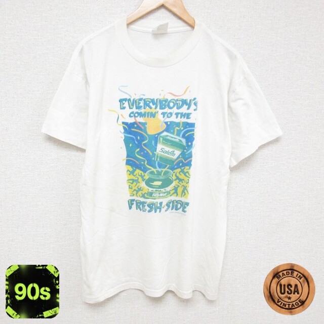 【50%OFF】90s 半袖Tシャツ Salen ホワイト XL | 古着