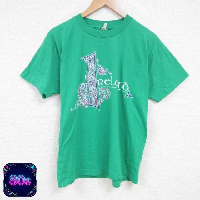 【50%OFF】スクリーンスターズ 80s 半袖Tシャツ アイルランド グリーン L | 古着