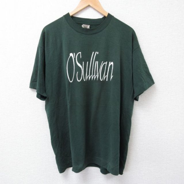 フルーツオブザルーム 90s 半袖Tシャツ OSullivan グリーン XL | 古着