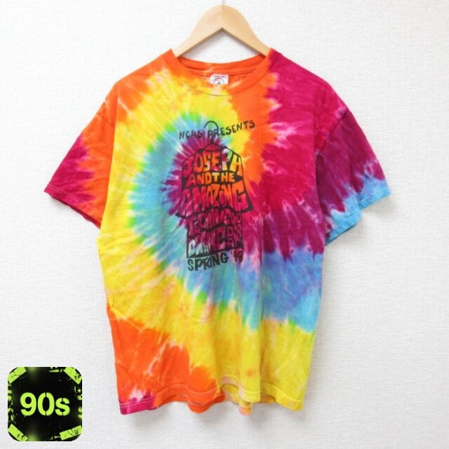 【50%OFF】90s 半袖Tシャツ タイダイ オレンジ XL | 古着