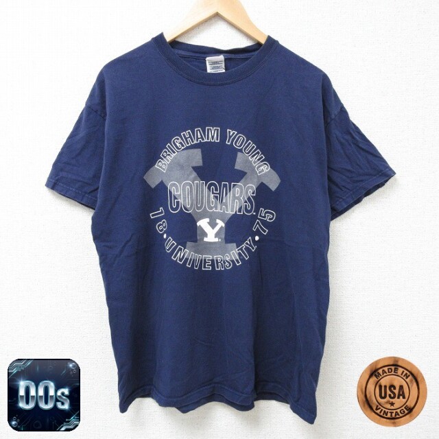 【50%OFF】クーガーズ 00s 半袖Tシャツ ネイビー L | 古着