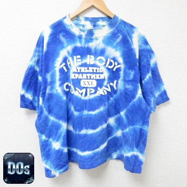 【50%OFF】THE BODY 00s 半袖Tシャツ タイダイ ブルー XL | 古着