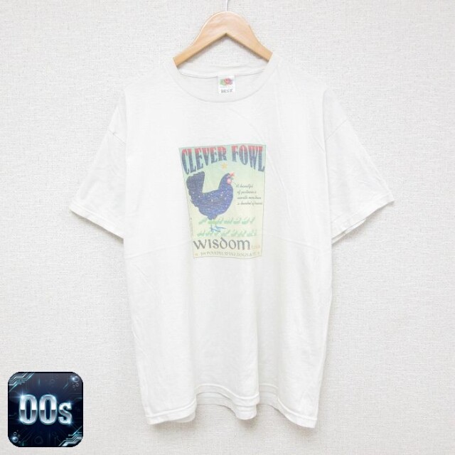 【50%OFF】フルーツオブザルーム 00s 半袖Tシャツ 鳥 ホワイト XL | 古着