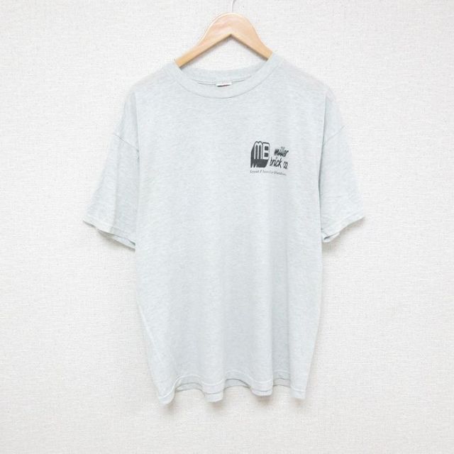 フルーツオブザルーム 00s 半袖Tシャツ 霜降り グレー XL | 古着