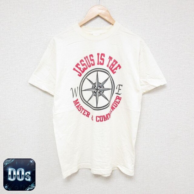 【50%OFF】JESUS 00s 半袖Tシャツ ホワイト M | 古着