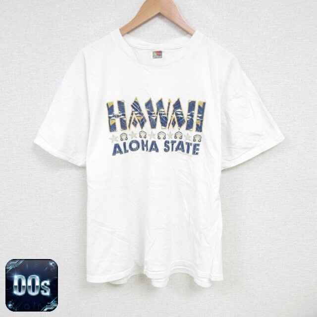 【50%OFF】フルーツオブザルーム 00s 半袖Tシャツ ハワイ ホワイト XL | 古着