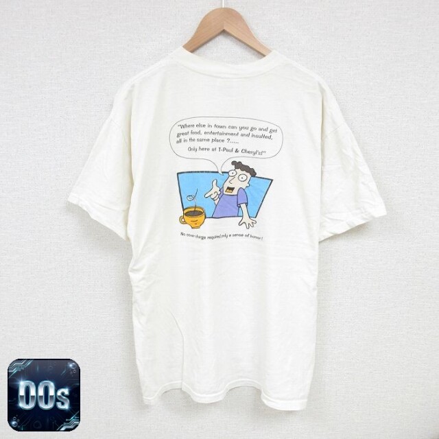 【50%OFF】00s 半袖Tシャツ メッセージ ホワイト XL | 古着