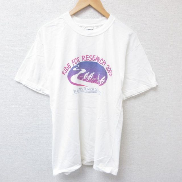 リサーチ 00s 半袖Tシャツ ホワイト L | 古着