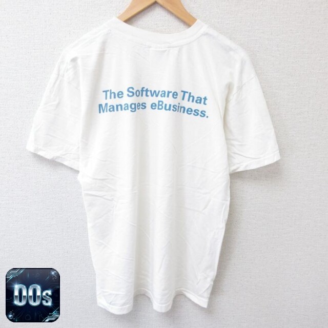 【50%OFF】ソフトウェア 00s 半袖Tシャツ ホワイト L | 古着