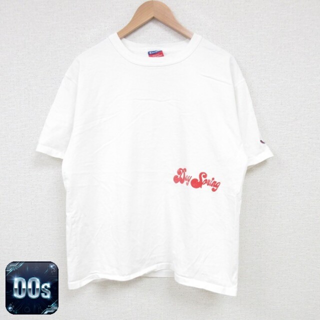 【50%OFF】チャンピオン 00s 半袖Tシャツ ディスプリング ホワイト L | 古着