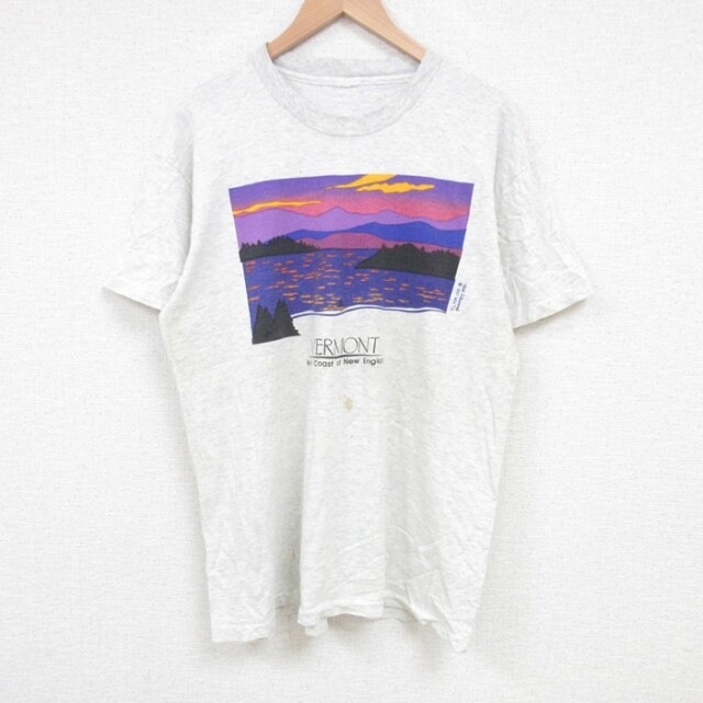 バーモント 90s 半袖Tシャツ 霜降り グレー L | 古着