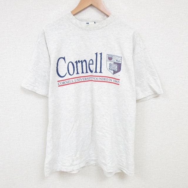 Cornell 90s 半袖Tシャツ グレー XL | 古着