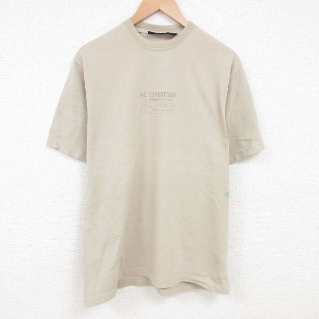 【50%OFF】アメリカンイーグル 半袖Tシャツ エクスペディション ベージュ XL | 古着