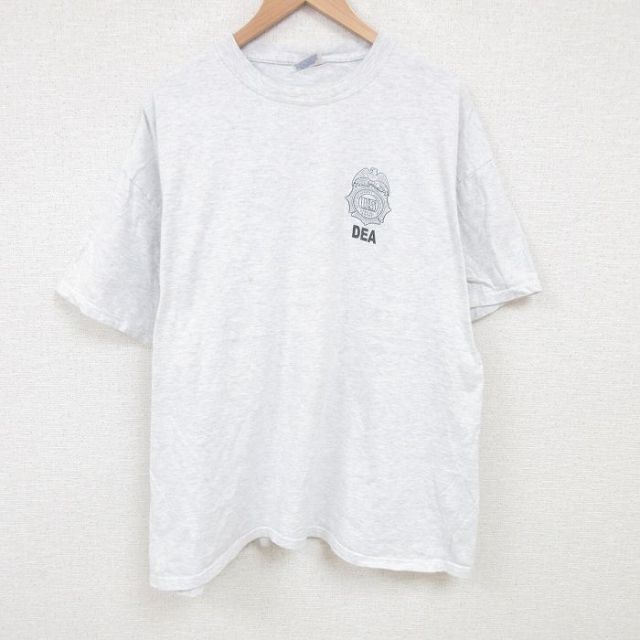 ヘインズ 00s 半袖Tシャツ DEA グレー XL | 古着