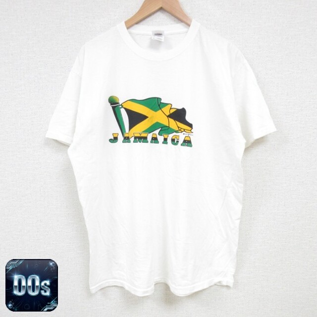 【50%OFF】フルーツオブザルーム 00s 半袖Tシャツ ジャマイカ ホワイト XL | 古着