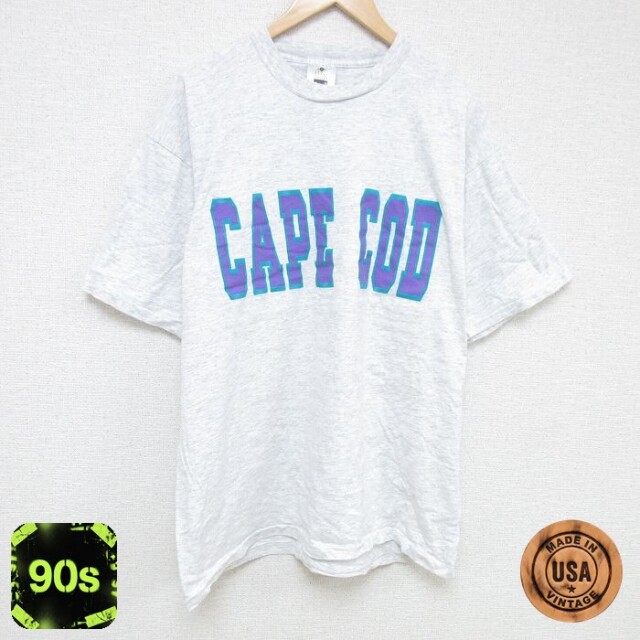 【50%OFF】リー 90s 半袖Tシャツ ケープコッド グレー XL | 古着