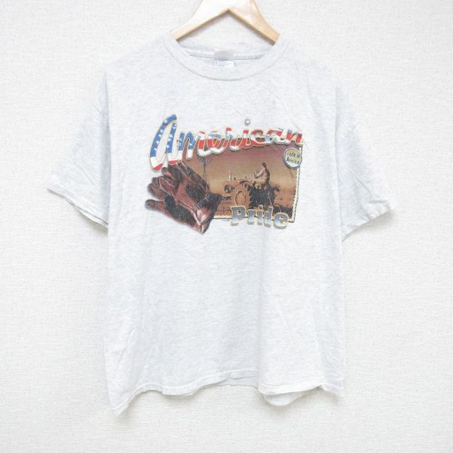 00s 半袖Tシャツ トラクター グレー XL | 古着