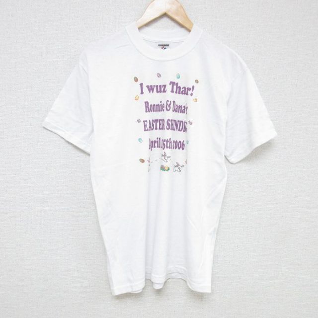 ジャージーズ 00s 半袖Tシャツ ウサギ ホワイト L | 古着