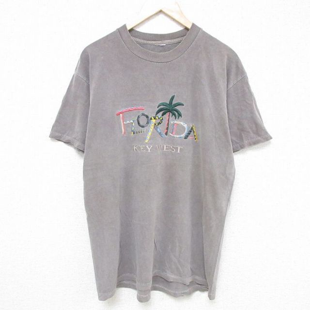 00s 半袖Tシャツ フロリダ グレー L | 古着
