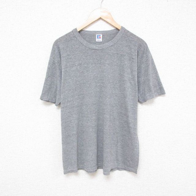 ラッセル 80s 半袖Tシャツ グレー L | 古着