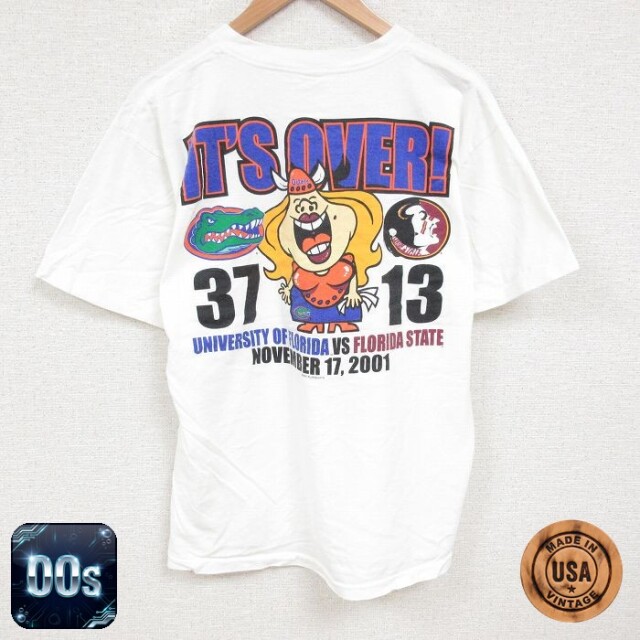 【50%OFF】フロリダゲーターズ 00s 半袖Tシャツ セミノールズ ホワイト XL | 古着