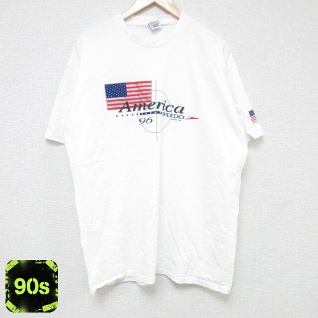 【50%OFF】スピード 90s 半袖Tシャツ ホワイト XL | 古着