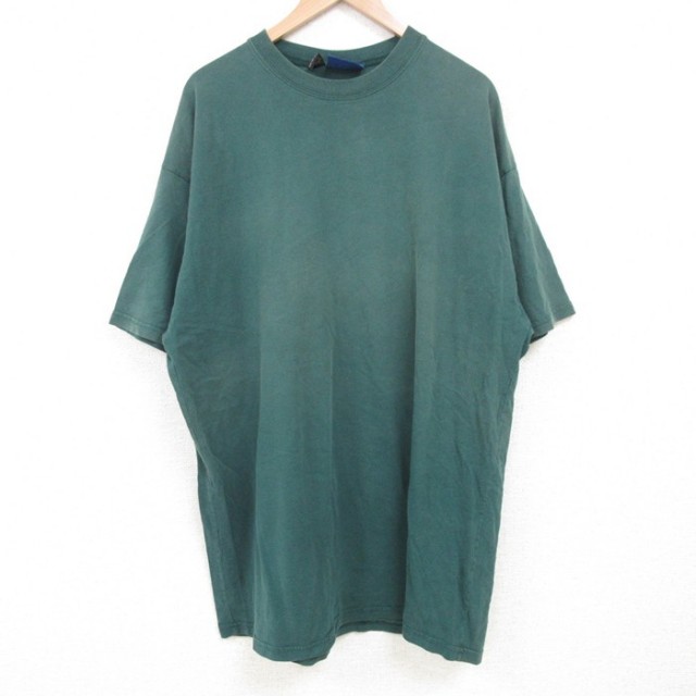 90s 半袖Tシャツ グリーン XL | 古着