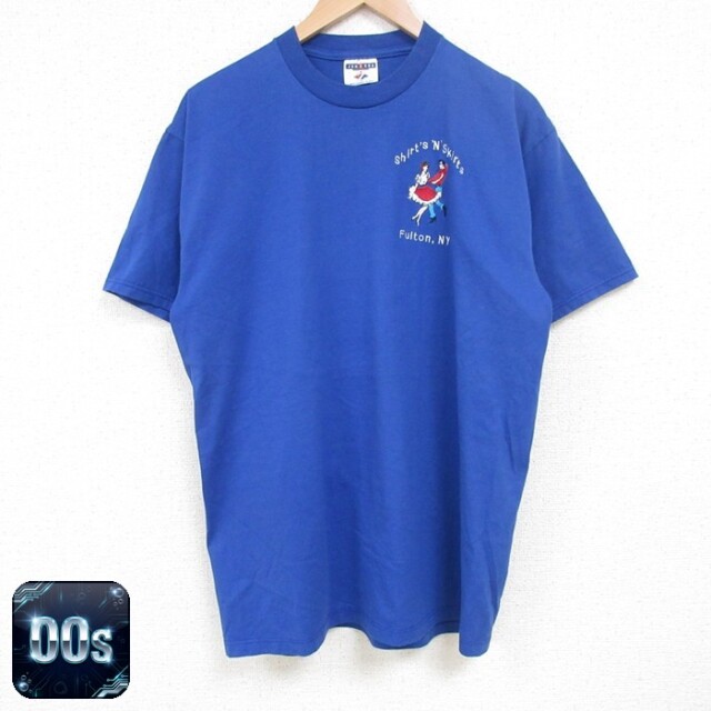 【50%OFF】ジャージーズ 00s 半袖Tシャツ ダンス ブルー L | 古着