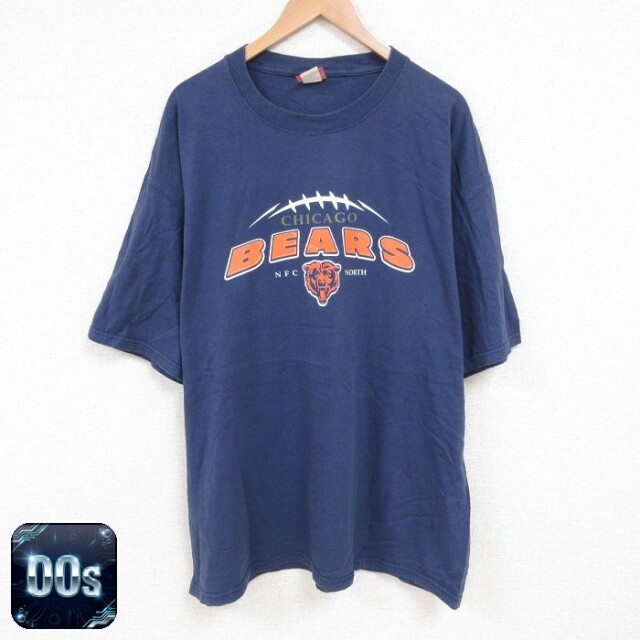 【50%OFF】シカゴベアーズ 00s 半袖Tシャツ NFL ネイビー XL | 古着