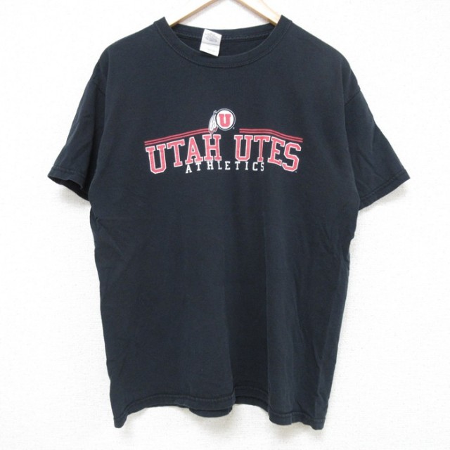 00s 半袖Tシャツ ユタ ブラック L | 古着