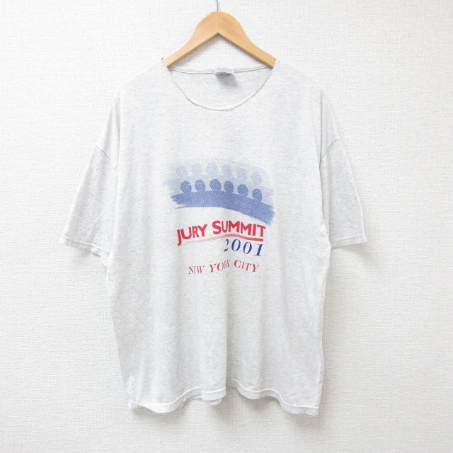 ヘインズ 00s 半袖Tシャツ サミット グレー XL | 古着