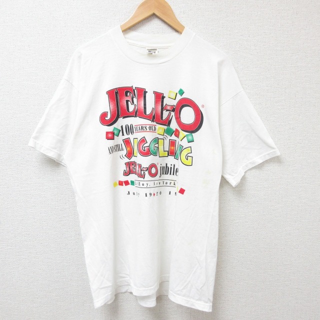 フルーツオブザルーム 90s 半袖Tシャツ JELLO ホワイト XL | 古着