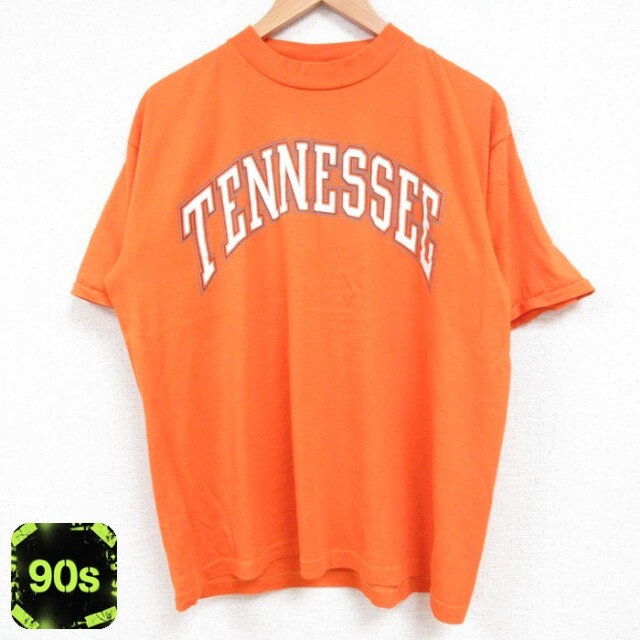 【50%OFF】90s 半袖Tシャツ テネシー オレンジ L | 古着
